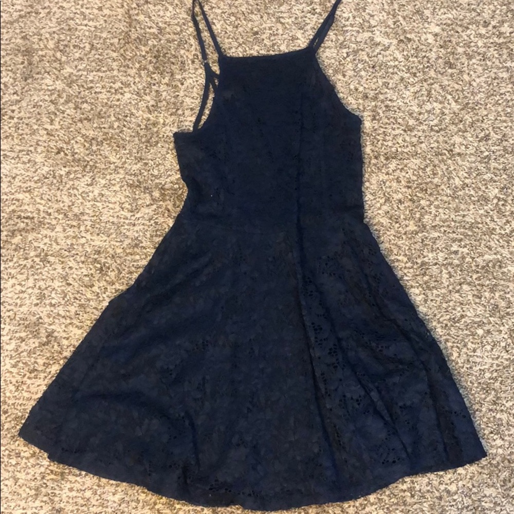 Navy blue Abercrombie & Fitch dress